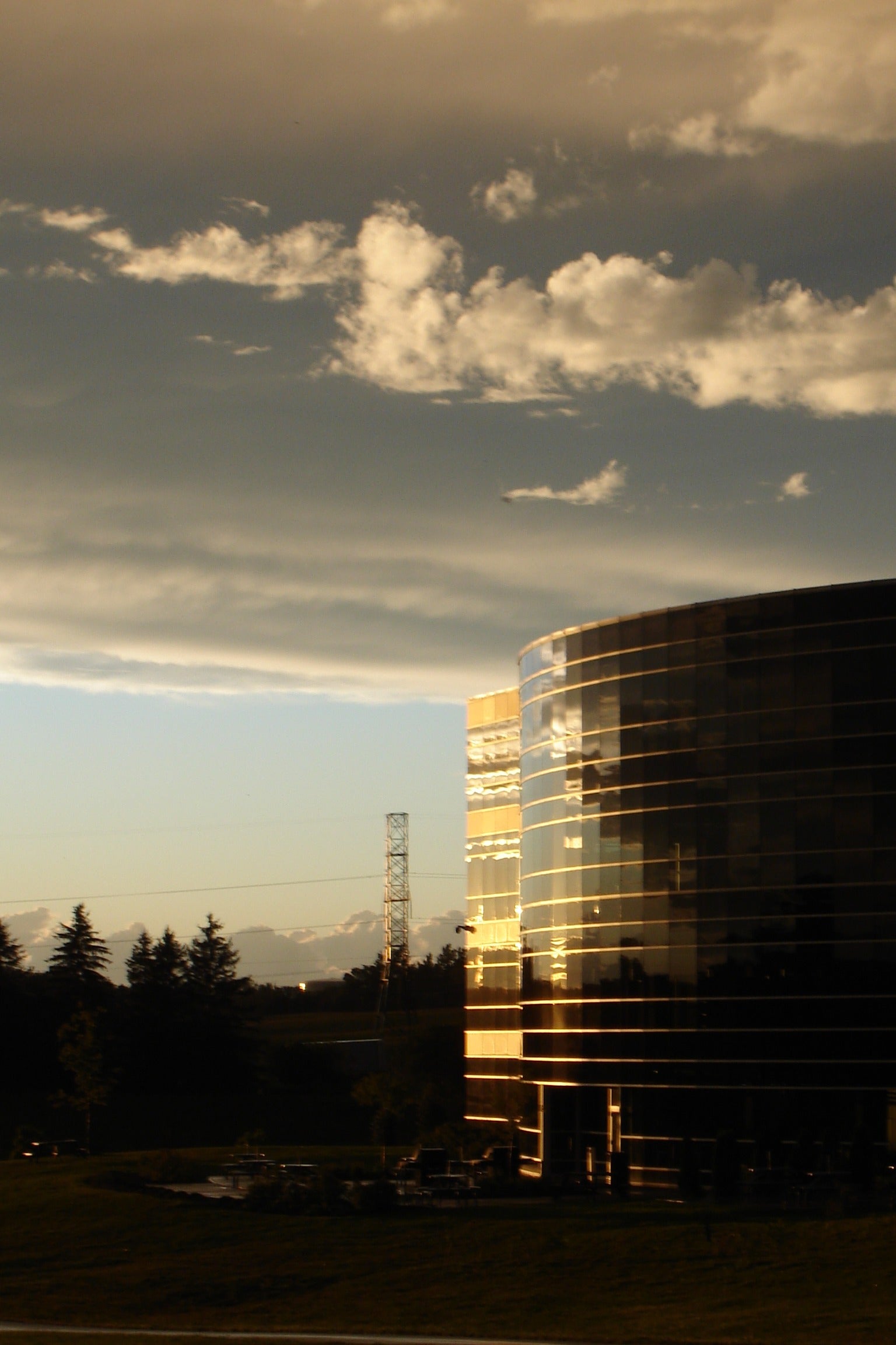 Sunset on OpenText, our next door neighbours, 2008.