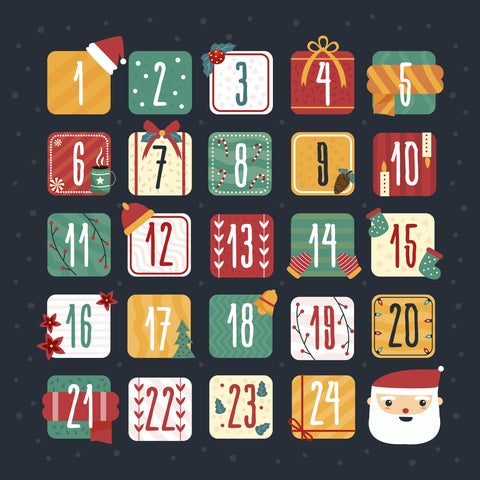 a decorative Advent calendar