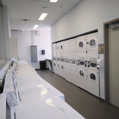 Claudette Millar Hall laundry room
