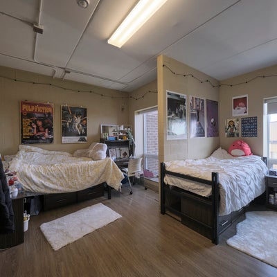 Claudette Millar Hall bedroom