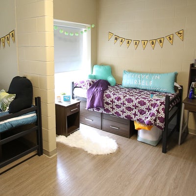 Claudette Millar Hall double bedroom