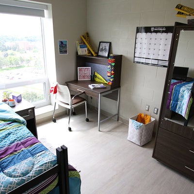 Claudette Millar Hall single bedroom