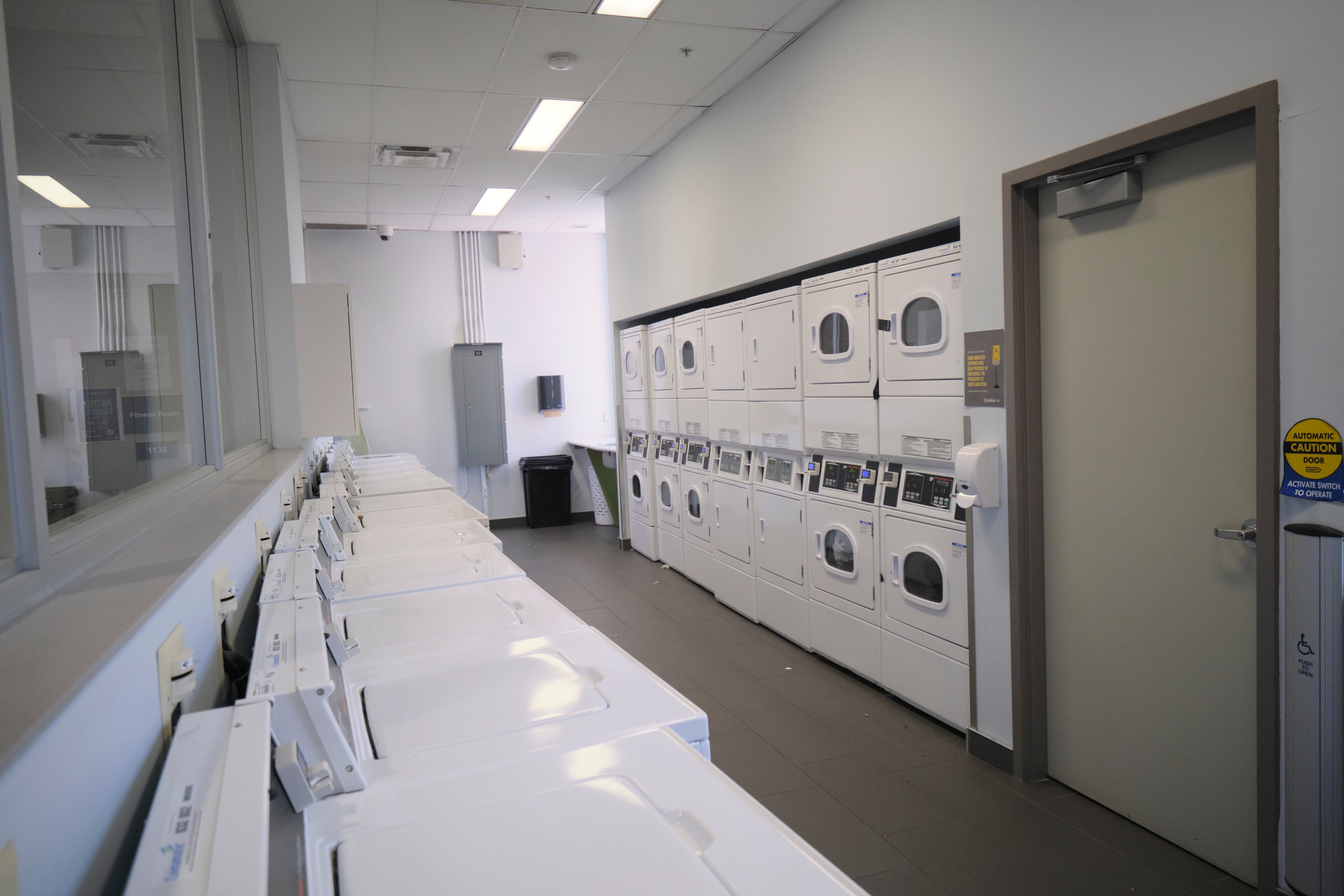 Claudette Millar Hall laundry room