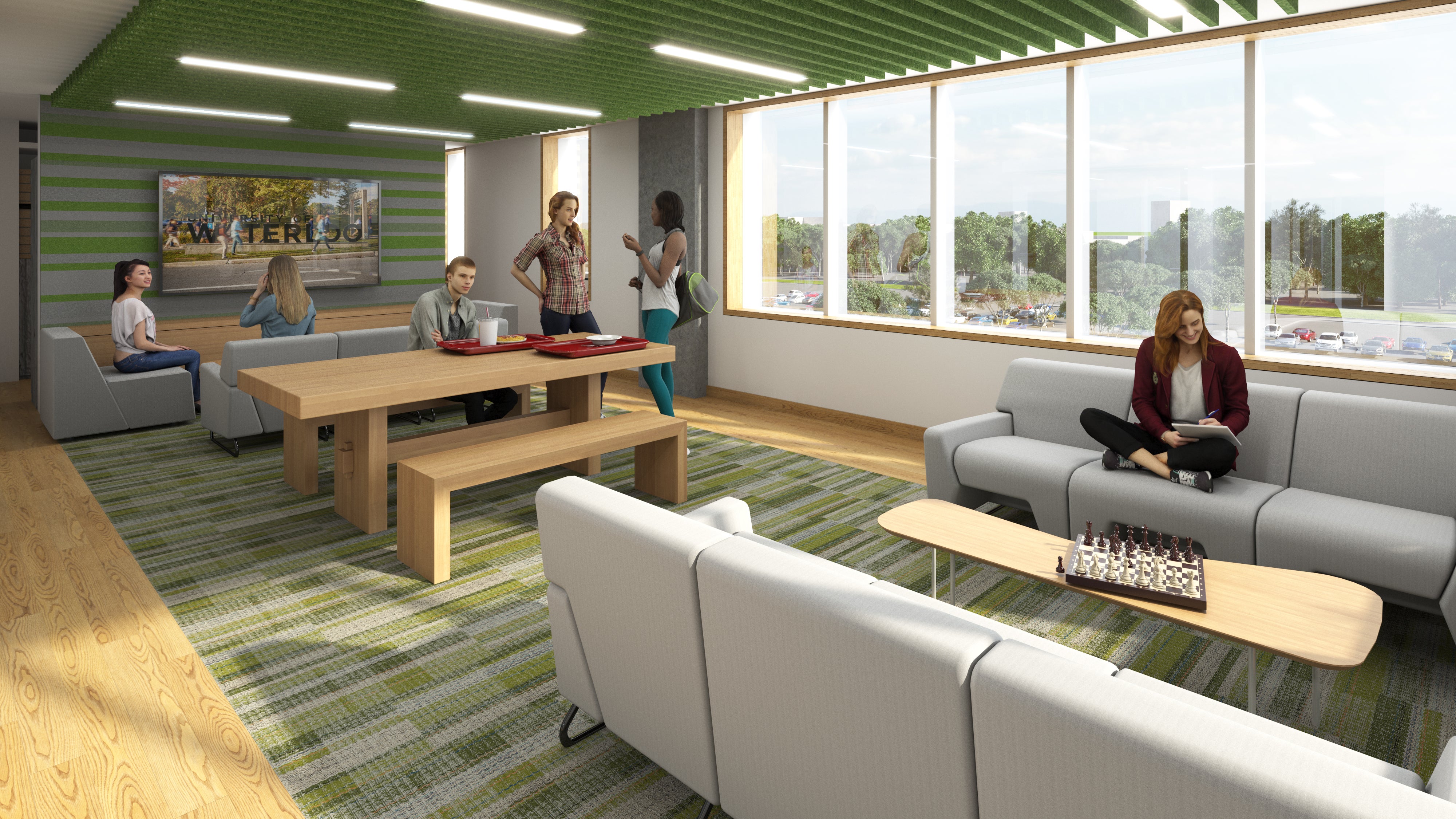 NRB floor common area rendering