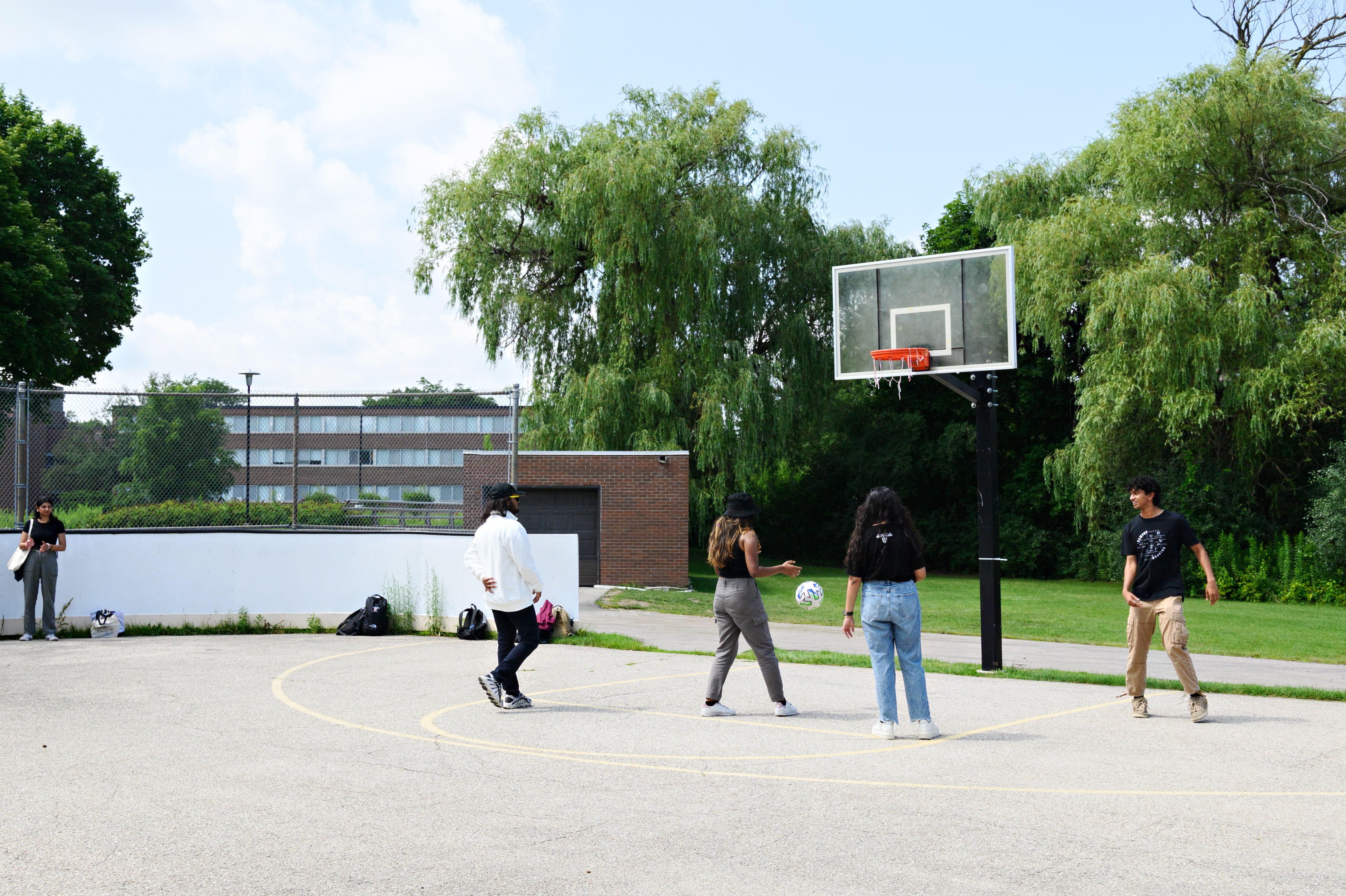 REV basketball court