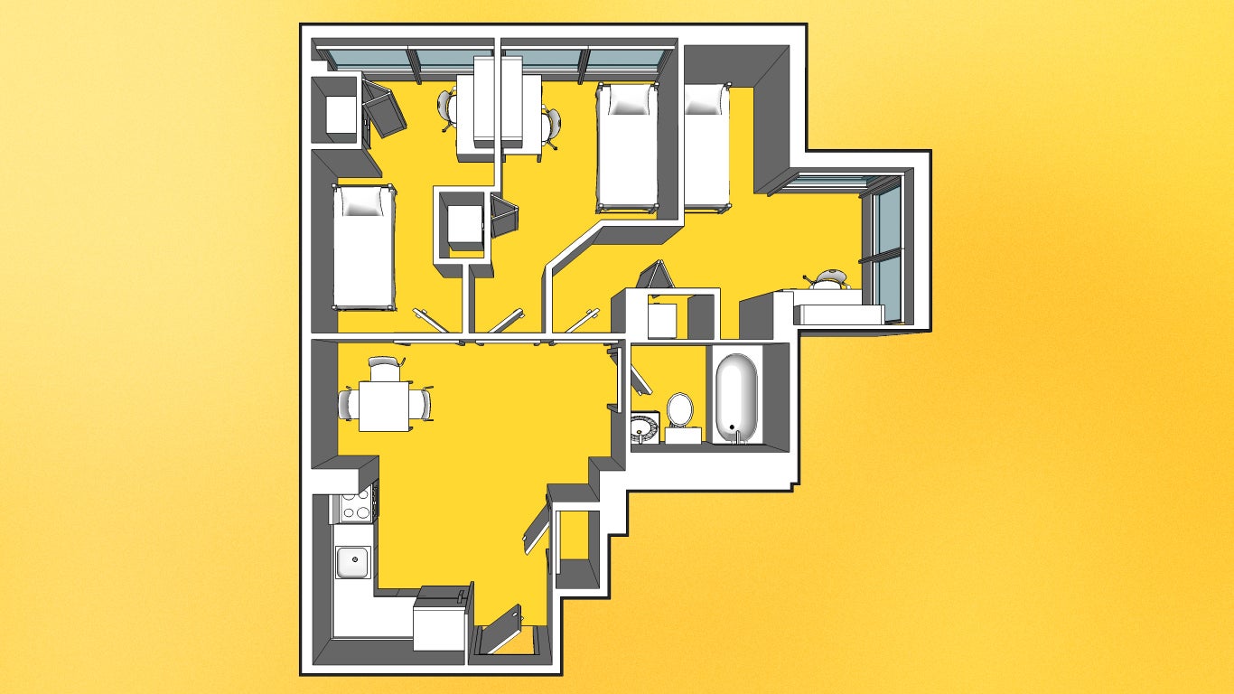 UW Place - 3 bedroom suite - eby hall