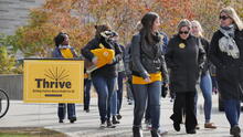 People on the Thrive walk