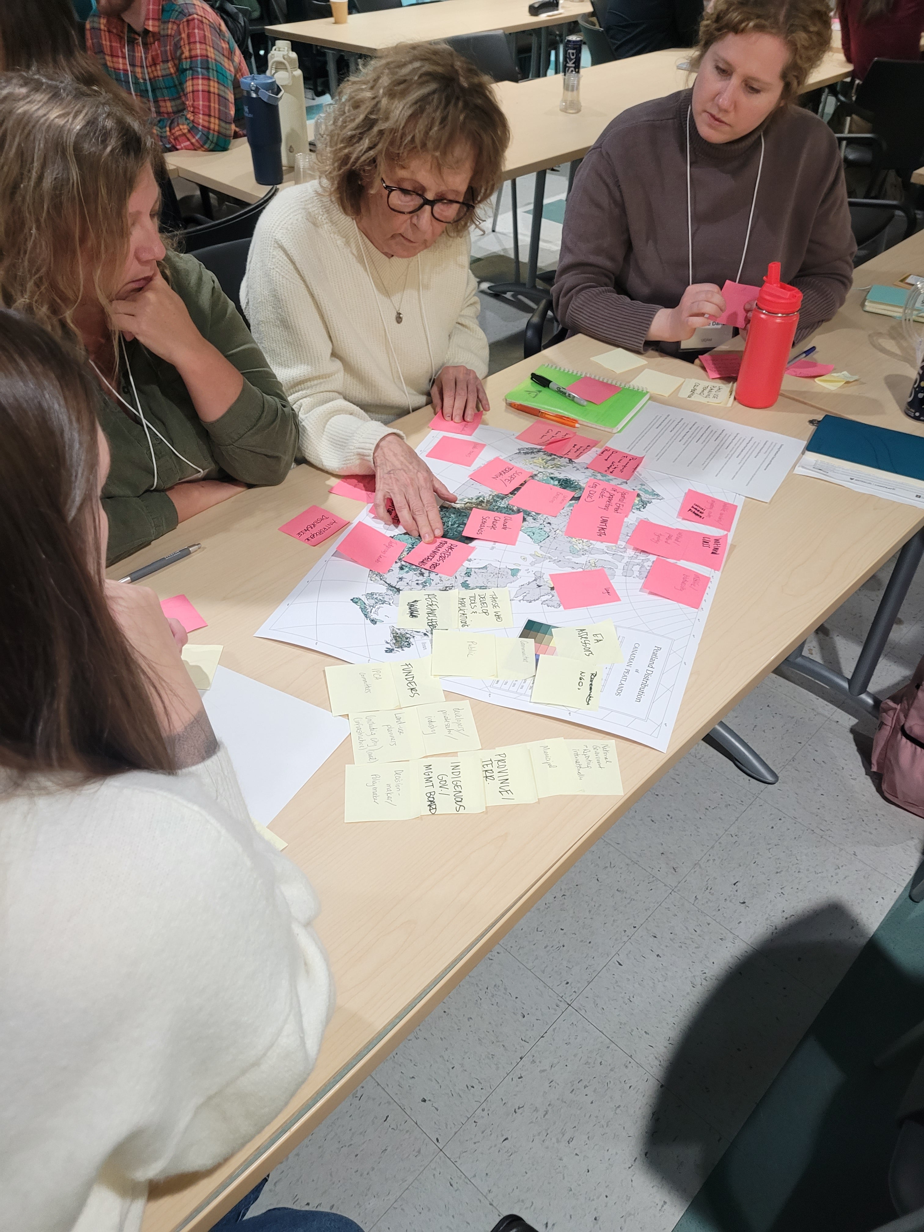 Example map during the "Build the Map" activity