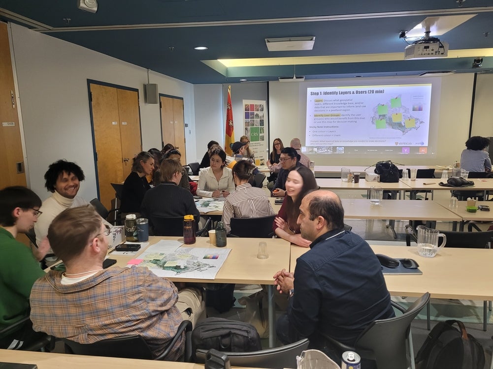 Can-Peat team meeting on mapping decision support tools