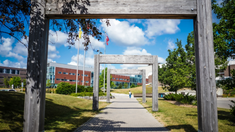 CEE-TC building exterior-William M Tatham Centre (TC) building exterior in summer 2019