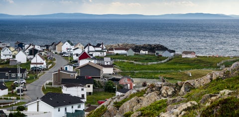 A coastal landscape