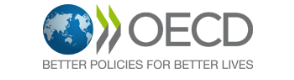 OECD logo with globe