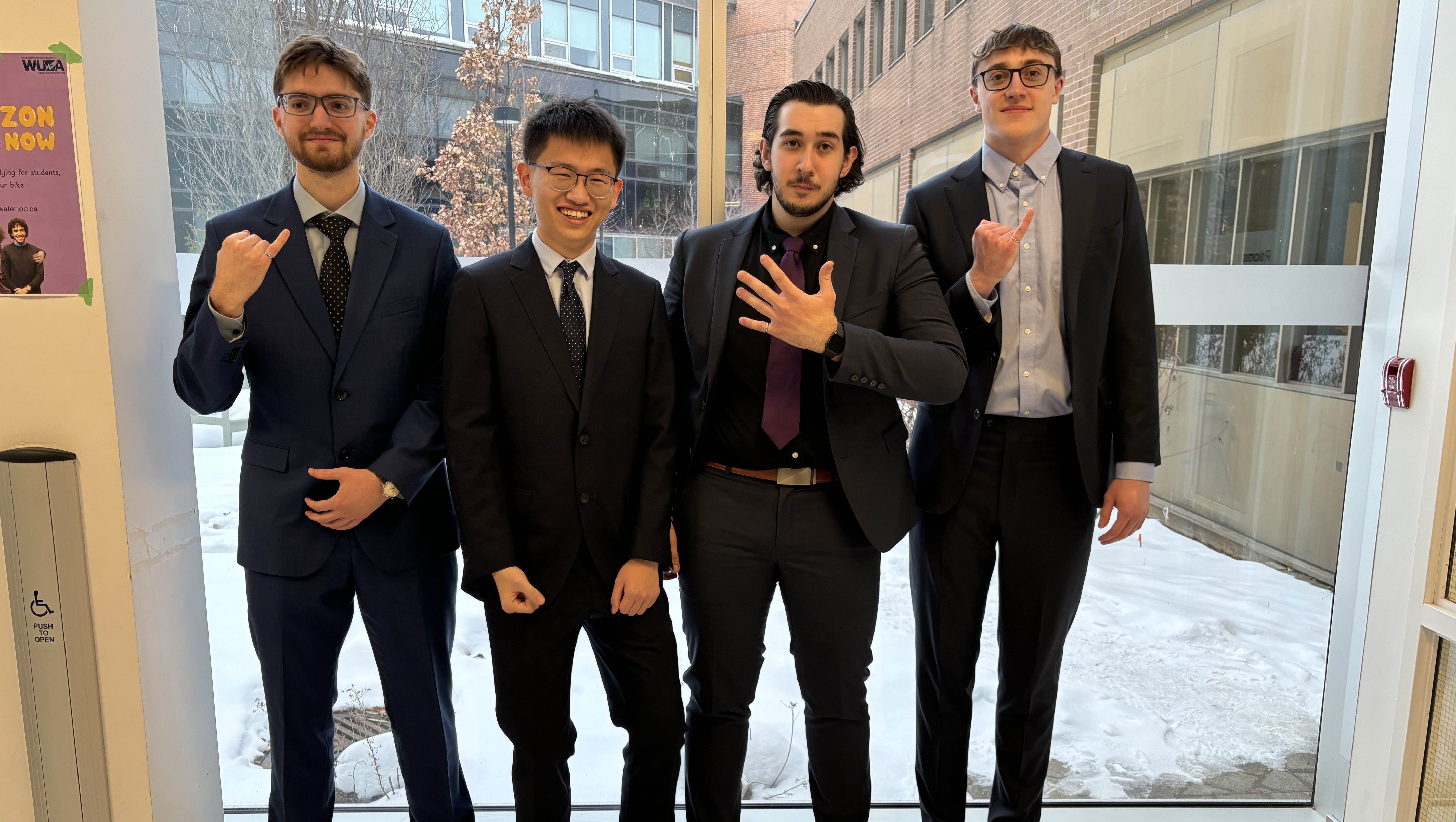 Development & Optimization of a Polylactic Acid Polymerization Reactor group photo