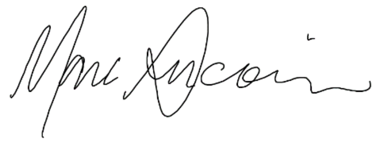Marc Aucoin's signature