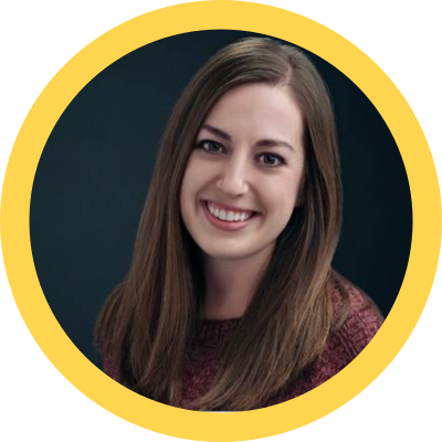 woman with long hair smiling