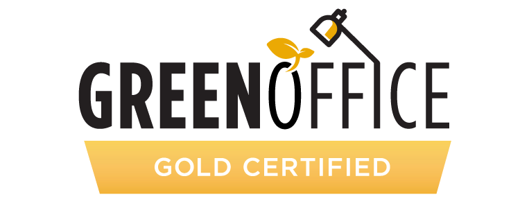 Green Office gold certified logo