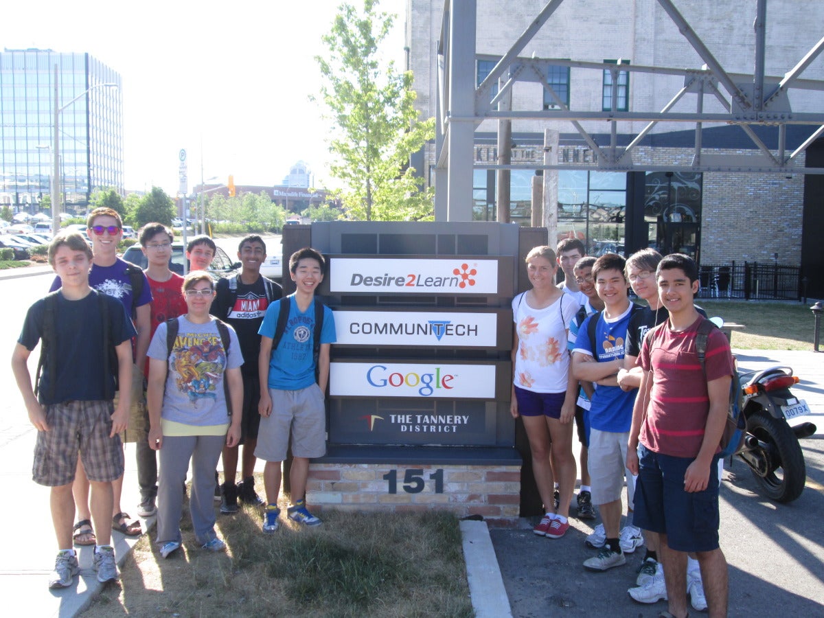 Summer Leadership program group photo