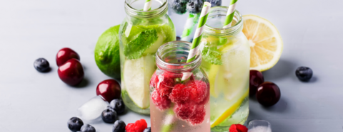 fruit infused water