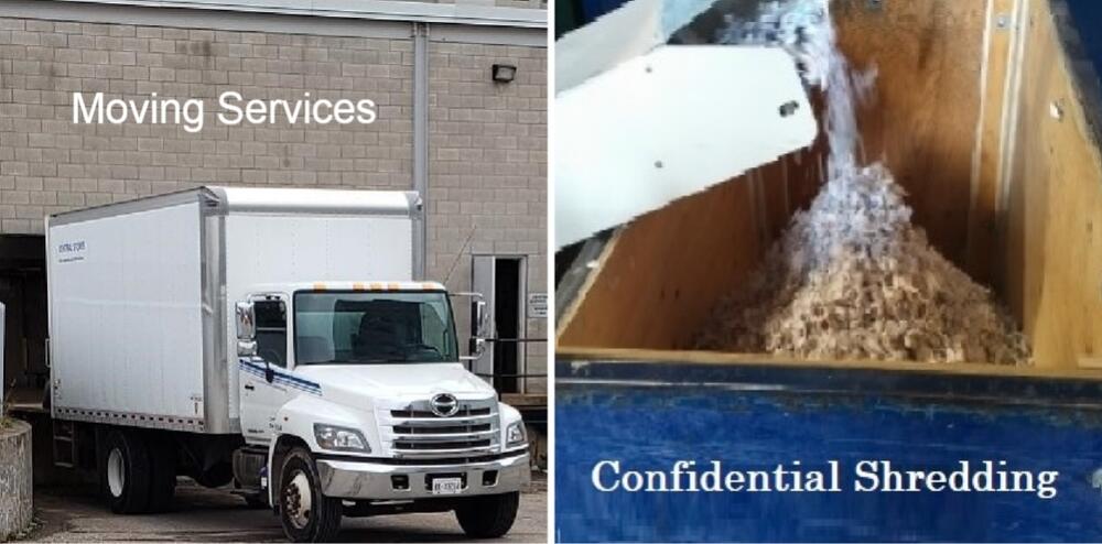 Moving and shredding services
