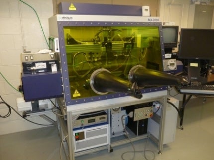 A IPG YLR-500 ytterbium fiber laser