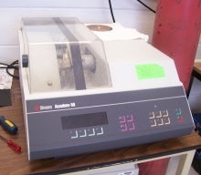 A Accuton-50 wafer cutting machine