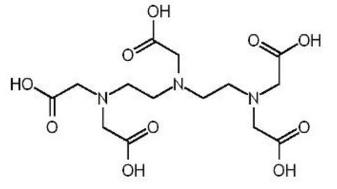 DTPA1 diethylenetriaminepentacetic acid) which is aminopolycarboxylic acid consisting of a diethylenetriamine backbone with five