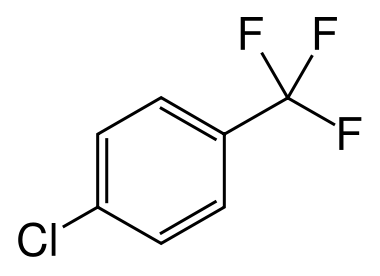 Structure of para-chlorobenzotrifluoride.