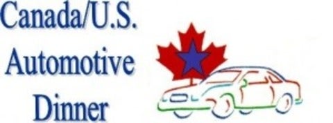Canada U.S automotive dinner logo