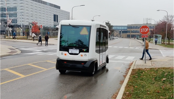 WATonoBus all weather autonomous shuttle bus