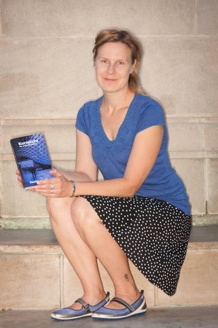 Photo of Daniela Wolff, the author of the German novel Kurzsturz