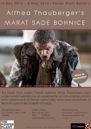 Marat-Sade-Bohnice Exhibition Poster