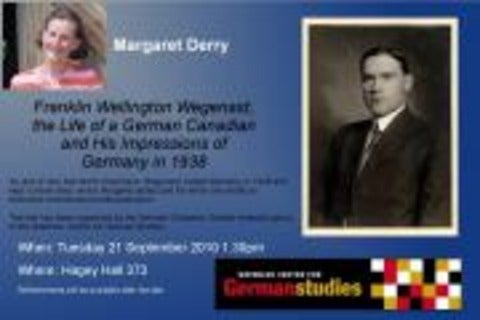 Margaret Derry: Wegenast Poster