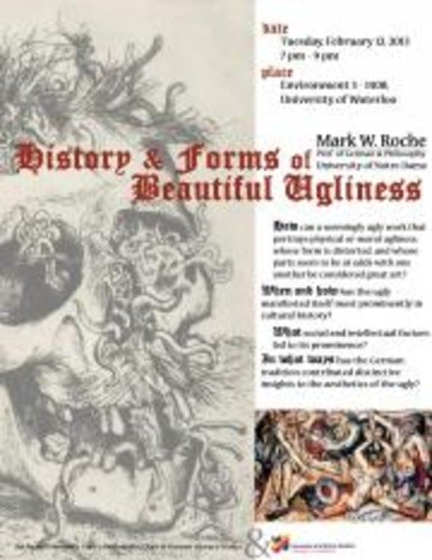 History and Forms of Beautiful Ugliness Poster
