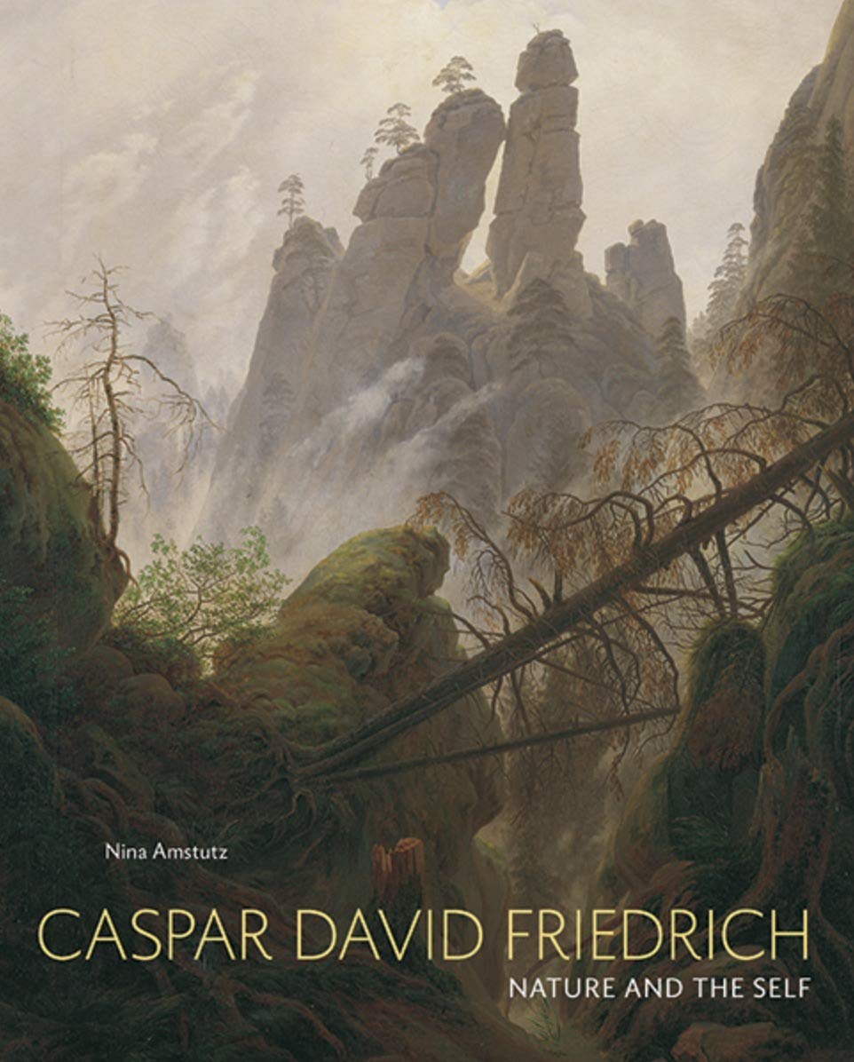 Book cover with fallen trees around large boulders