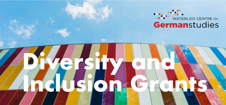 WCGS Diversity & Inclusion Grants on multicoloured windows with a blue sky