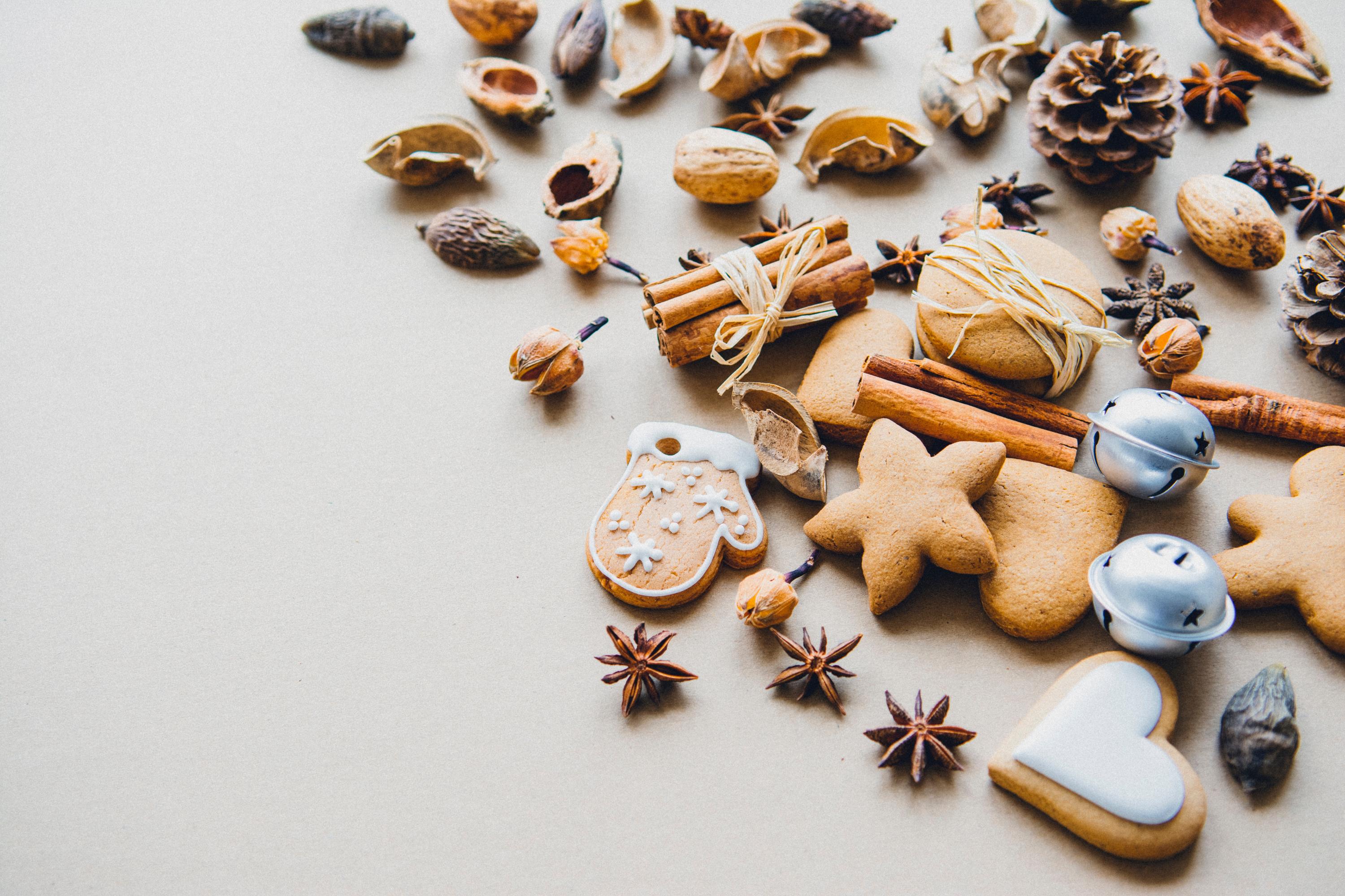 Photo of Christmas cookies. By Mira, from unsplash.