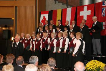 Choir at German Pioneers Day