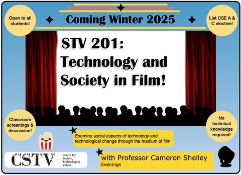 Poster for STV 201 Winter 2025