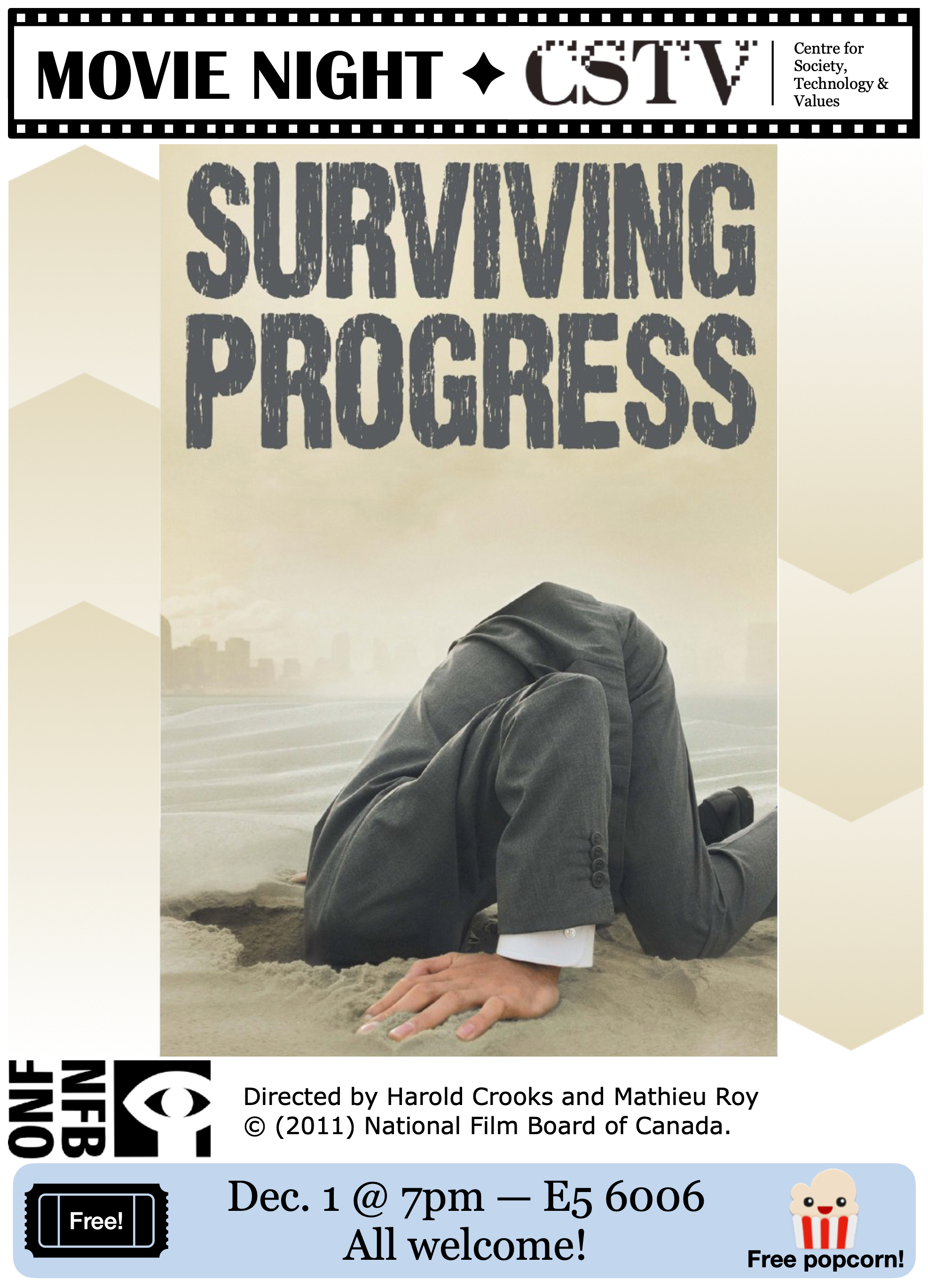 Poster for the movie Surviving Progress.