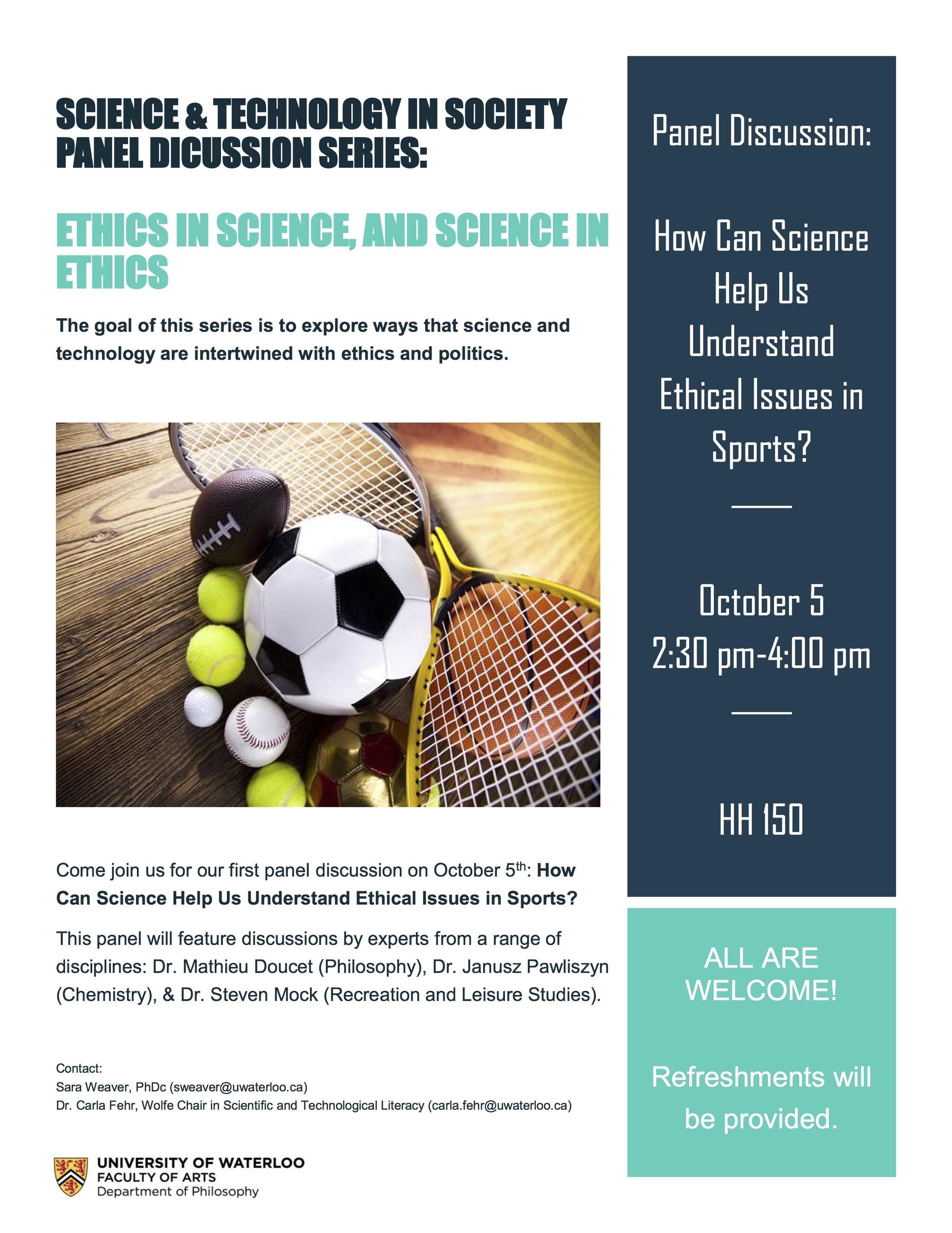science and ethical issues in sports