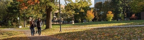 autumn on campus