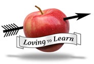 Loving to Learn logo.