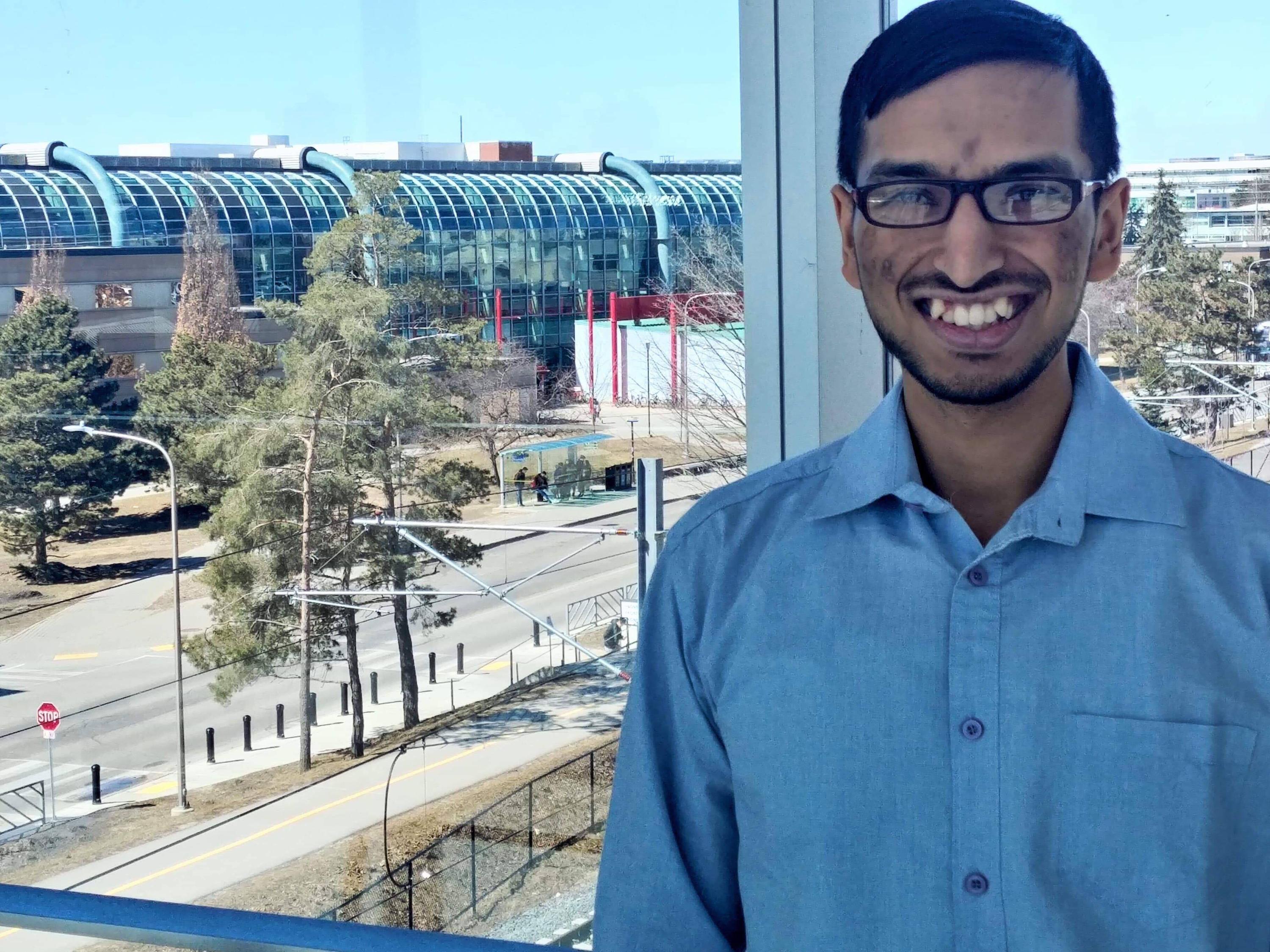 Apratim Chakraborty, recipient of the Amit and Meena Chakma Award for Exceptional Teaching by a Student, 2019