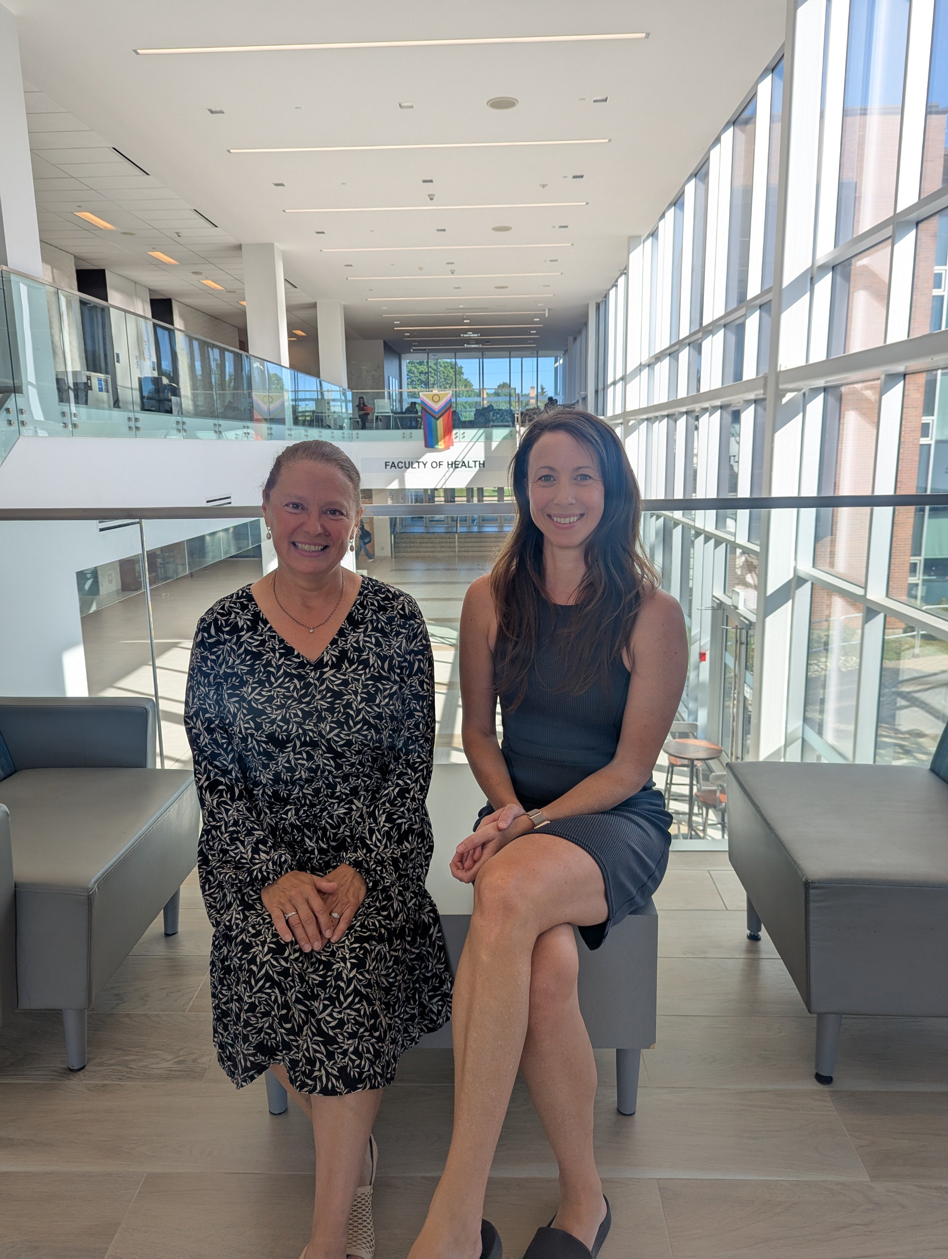 Monica Vesely and Madeleine Noble