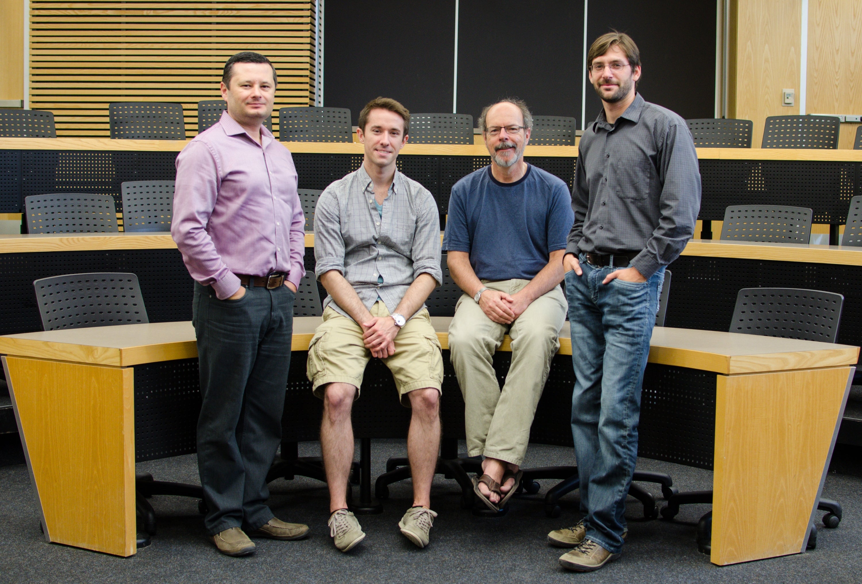 Photo of project team members