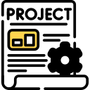 Scroll with the word "Project" transcribed