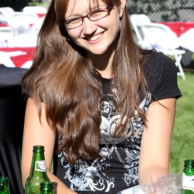 Female guest at BBQ 2010