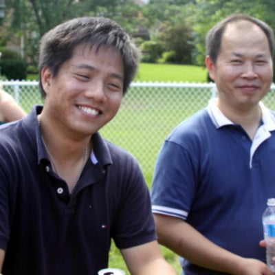 Fengxi Huang and Eric Chan at BBQ 2010