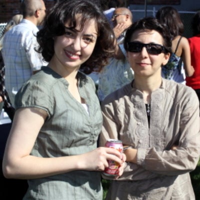 Sormeh Setoodeh and Sara Attar at BBQ 2010
