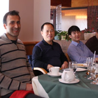 Siamak Fouladi, Fengxi Huang and 2 other attendees at Christmas lunch 2010